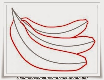Как нарисовать банан один карандашом поэтапно Как нарисовать банан один карандашом поэтапно