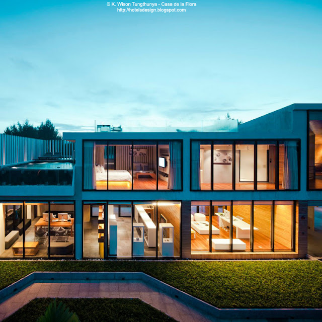 Casa de la Flora_Les plus beaux HOTELS DESIGN du monde