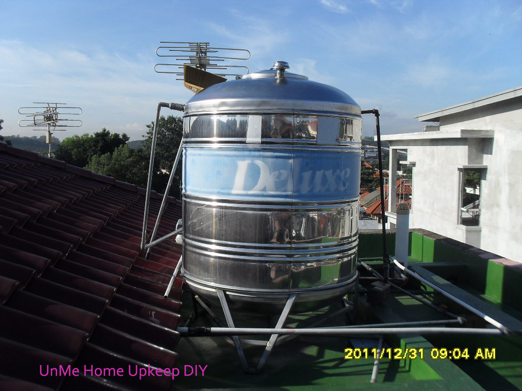UnME HOMEUPKEEP DIY Cleaning Domestic Water Storage Tank.