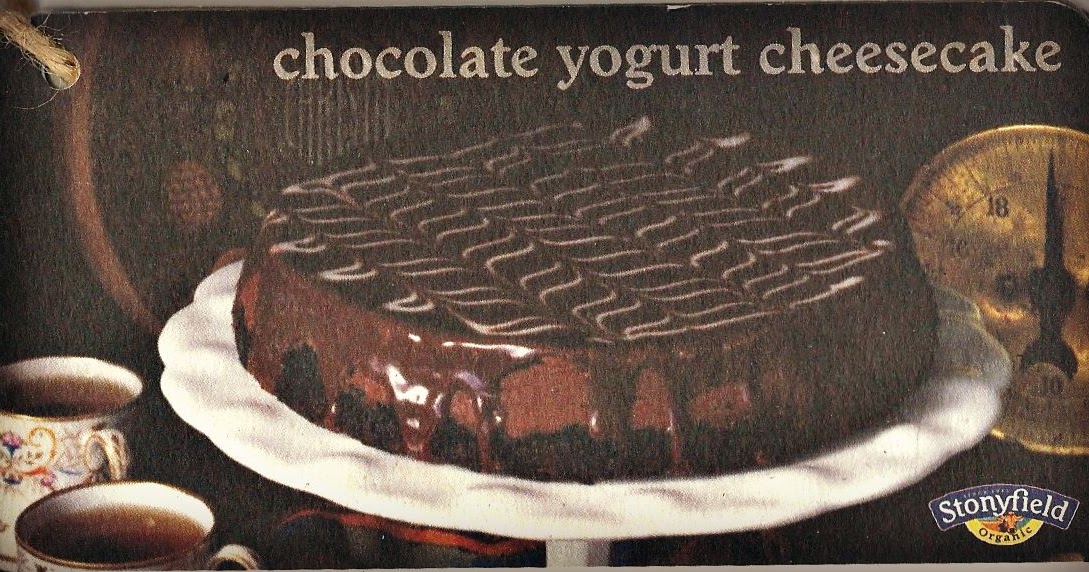 Dying for Chocolate Chocolate Yogurt Cheesecake
