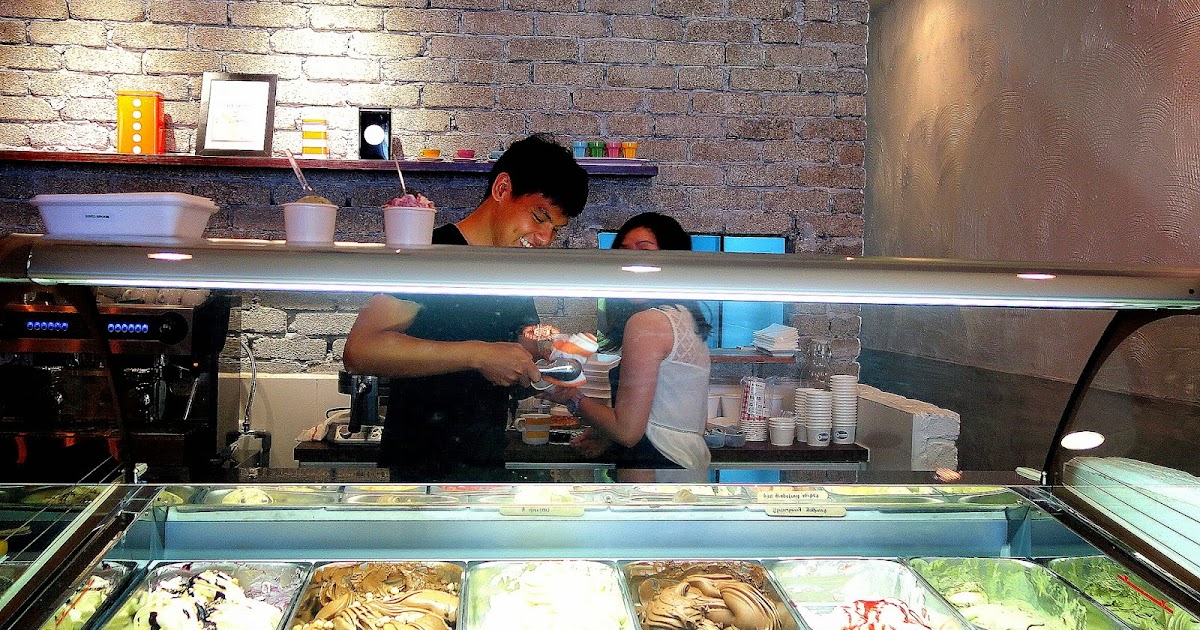 Eat Drink KL Inside Scoop Ice Cream Telawi, Bangsar