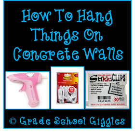 Grade School Giggles: Let's Talk About Concrete Walls