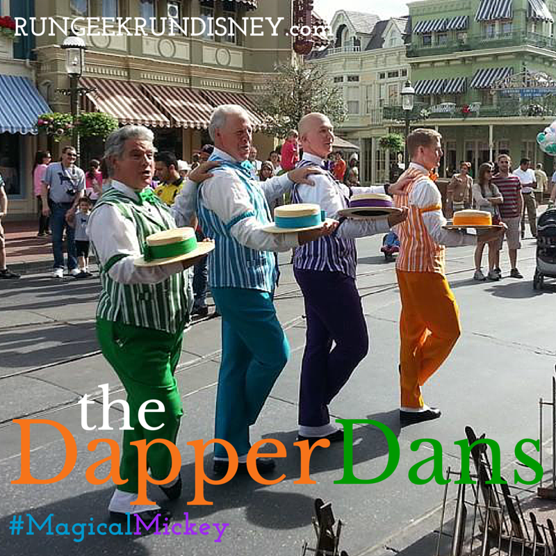 The Dapper Dans Magical Mickey run. geek. run(disney)