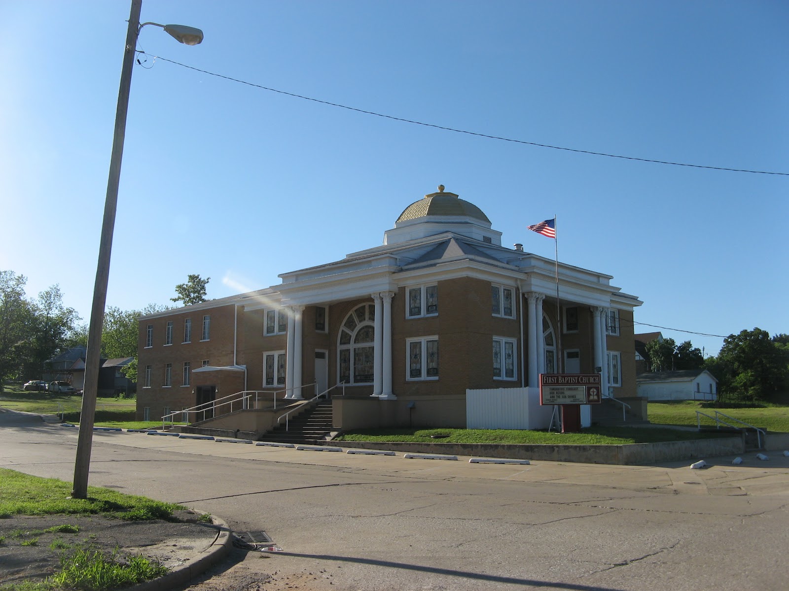 Churches of the West First Baptist Church, Yale Oklahoma