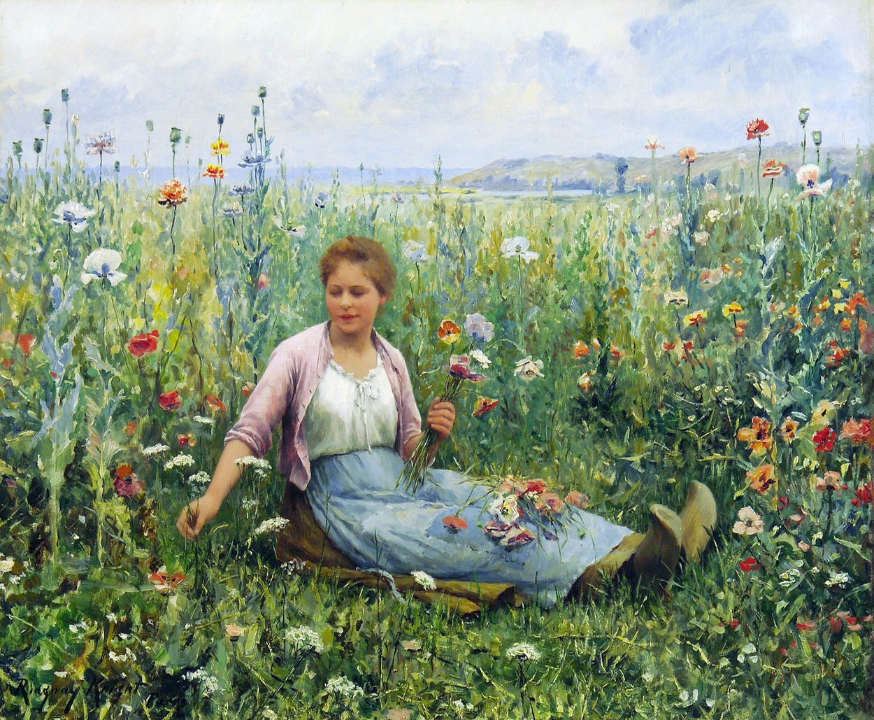 19th century American Paintings Daniel Ridgway Knight