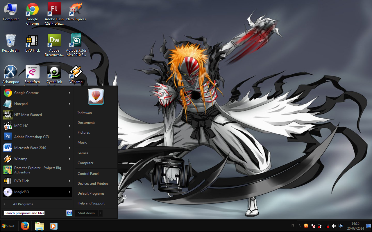 Bleach Themes For all Windows 7 Indrawan site