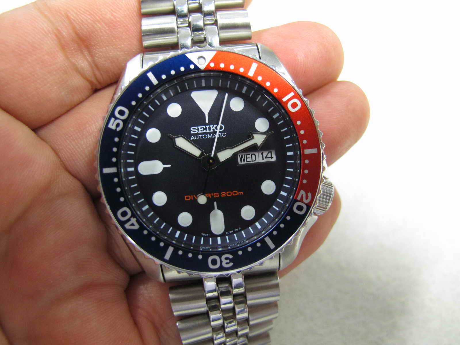 Maximuswatches Jual Beli Jam Tangan Second Baru Original Koleksi Jam Maximus Www Maximuswatches Com Seiko Diver Skx009 Pepsi Bezel Automatic 7s26 Sold
