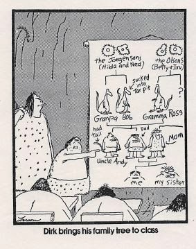 Jen On Gen Family Tree The Far Side Style