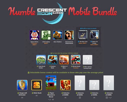 Nuevo Humble Bundle con juegos para Android.