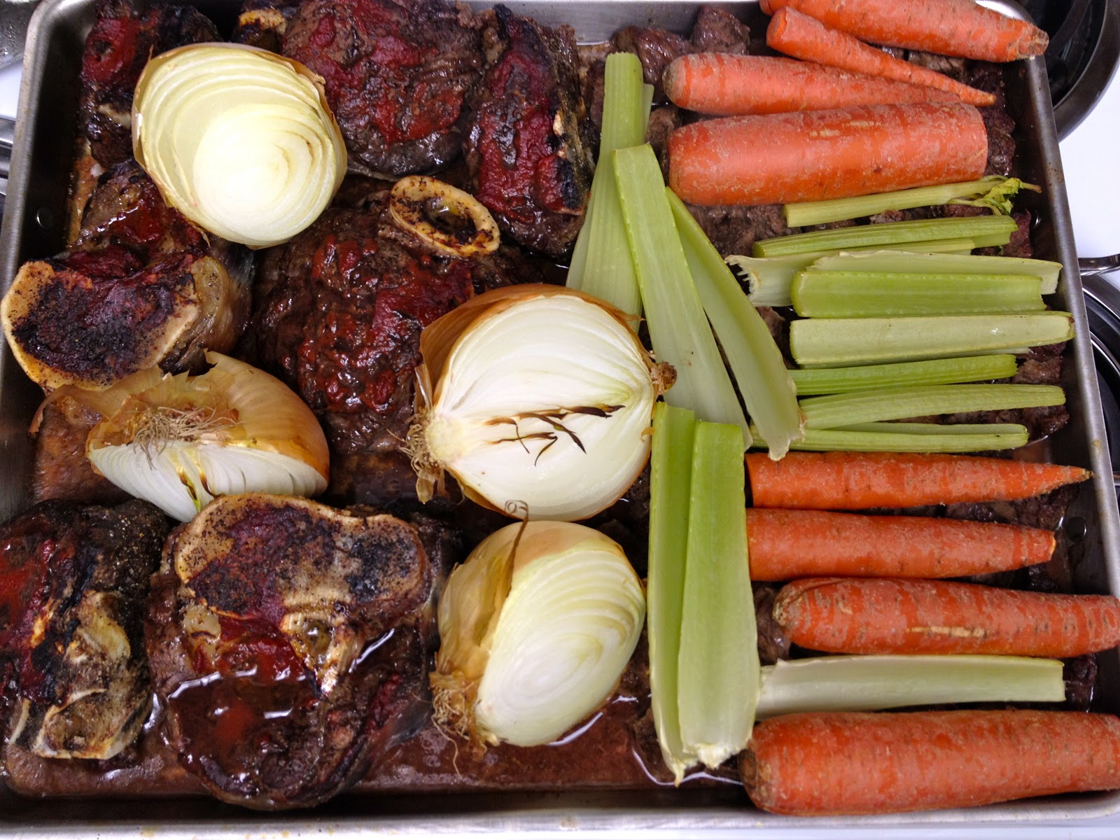 Homemade Beef Stock in a Crock Pot
