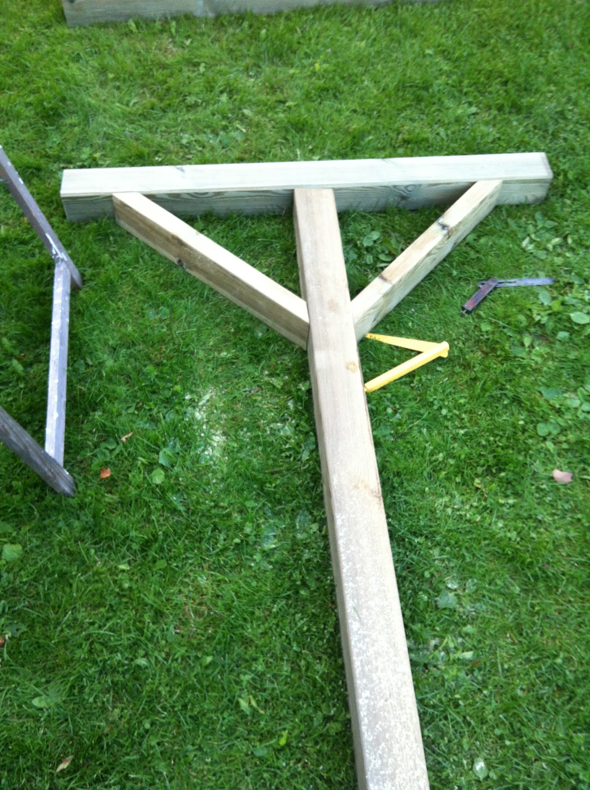 Annica: diy bygg din egen torkställning i trä