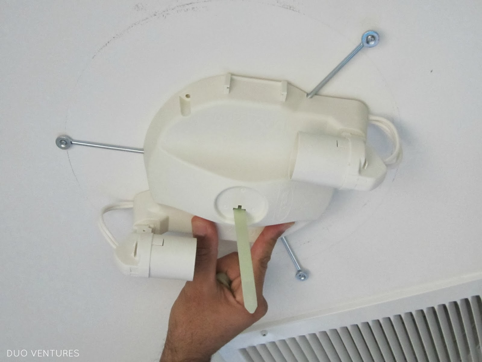 Duo Ventures How to Install IKEA ALANG Ceiling Lamp