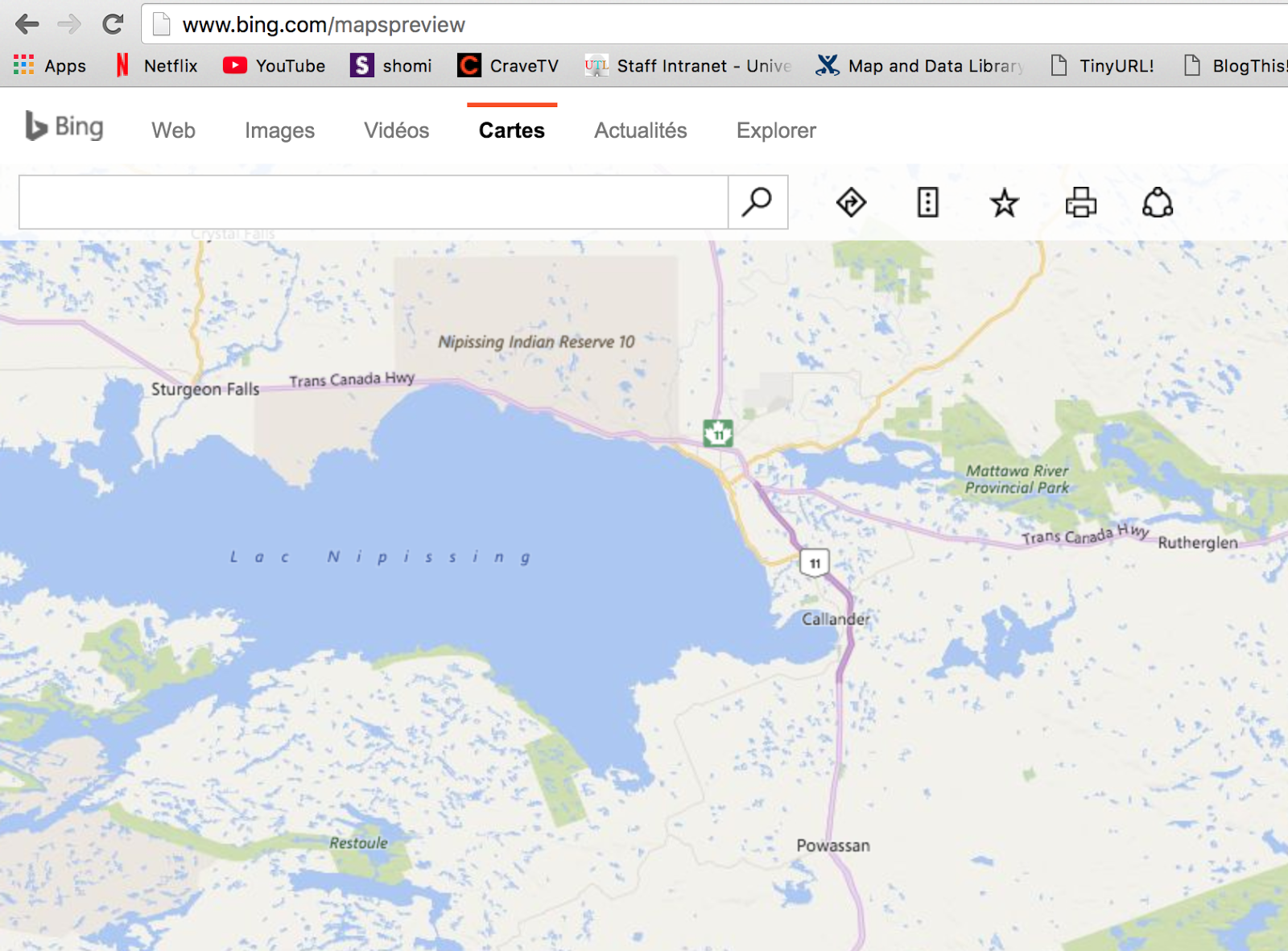 Map and Data Library, University of Toronto The disappearance of