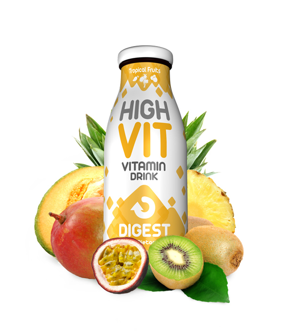 HIGH VIT Vitamin Drinks on Packaging of the World - Creative Package Design Gallery