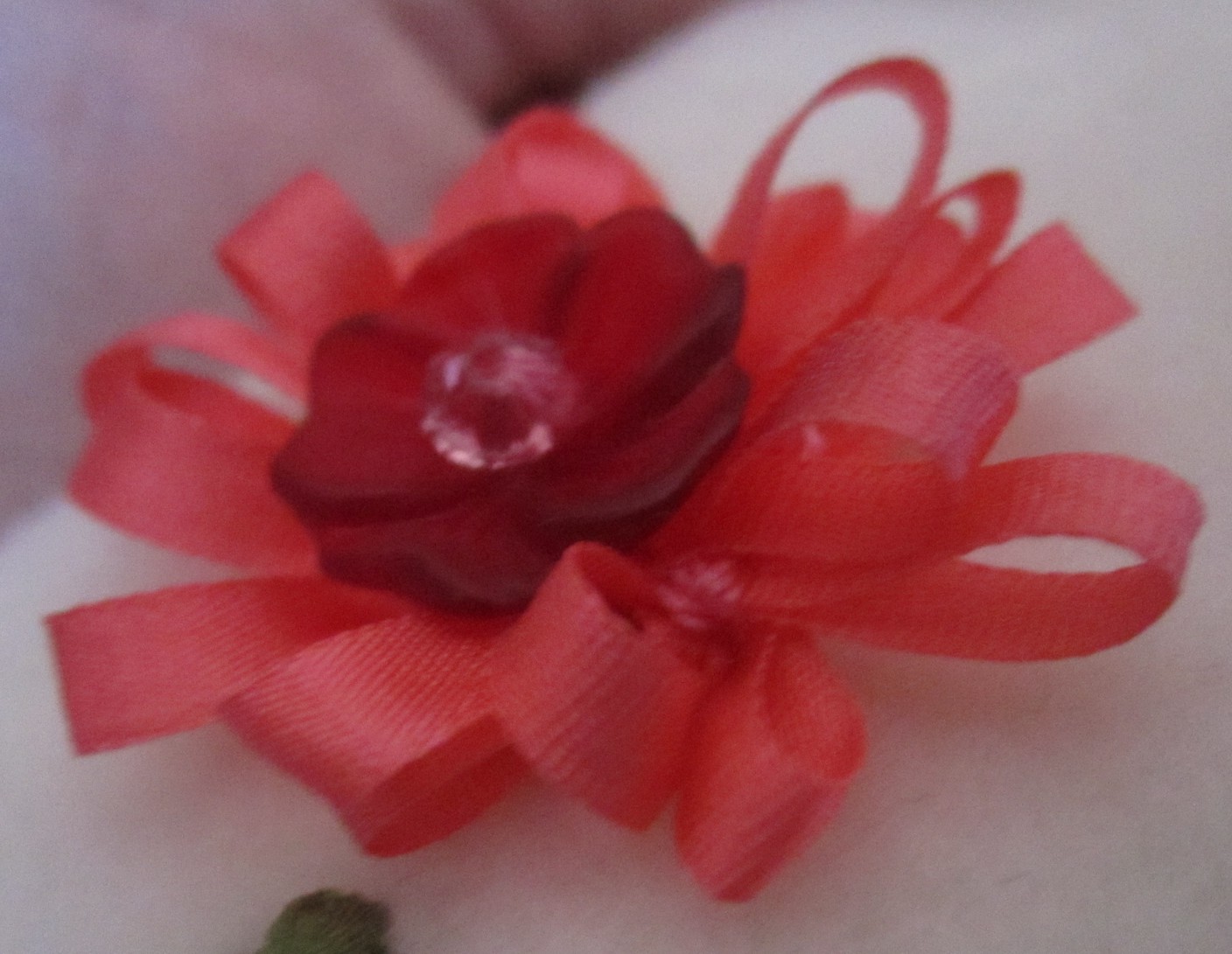 Ravings of a Mad Crafter Ribbon Daisy Tutorial (part 2 of the polar