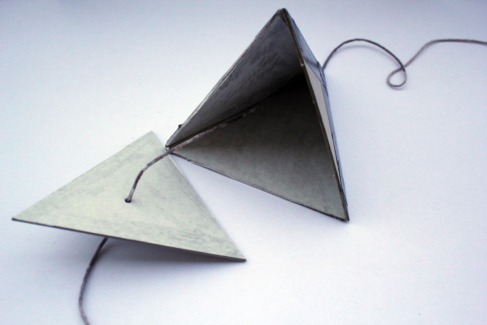 DIY pyramid candle * minimal crafts