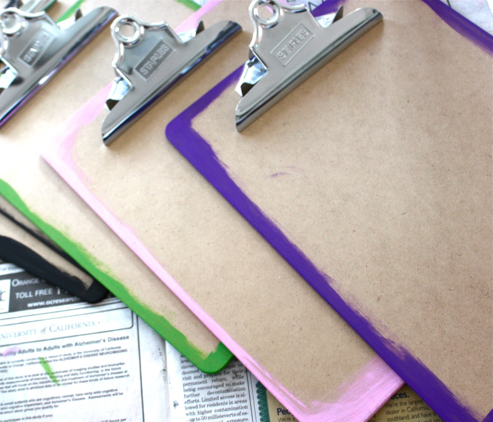SmartBottom Enterprises Clipboards!