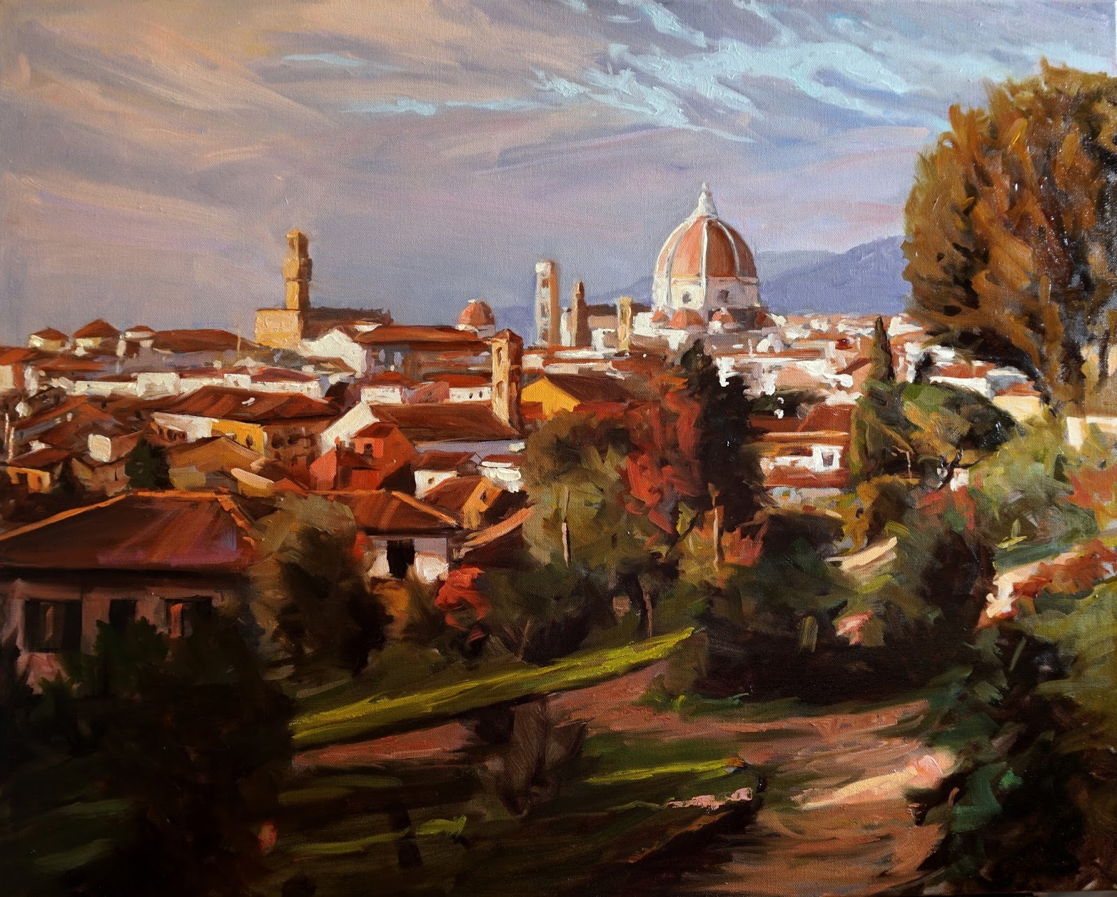 Jonelle Summerfield Oil Paintings Florence