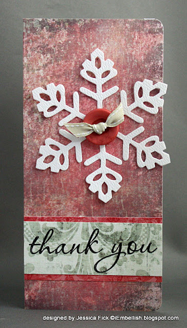 iEmbellish: Christmas thank you cards