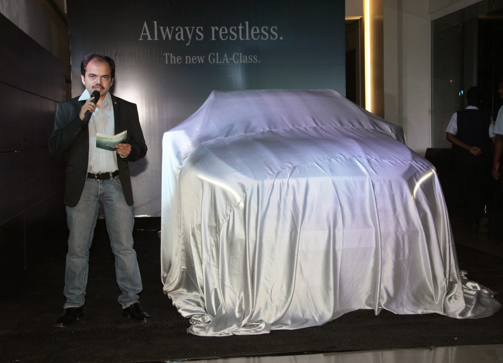 Mercedes-Benz GLA-Class Preview,Mumbai Amar Sheth,Director Group Shaman at the Mercedes-Benz GLA-Class Preview