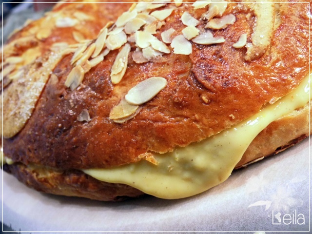 Roscon Con Crema Pastelera De Mandarina
