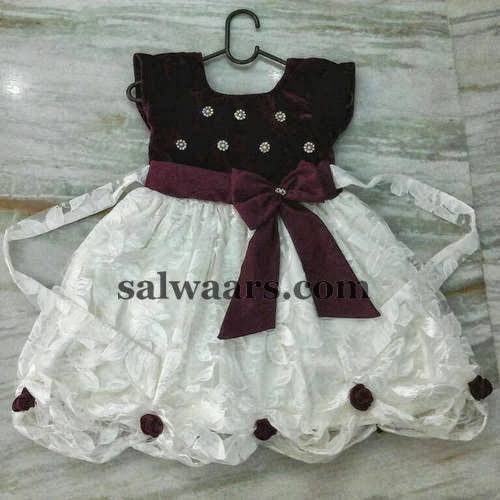 velvet frocks for kids