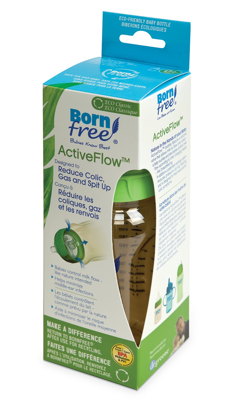 Baby Bottles Born Free Eco Friendly Bottle & Recycling Program! Gay