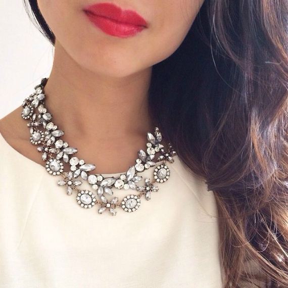 layered statement necklace