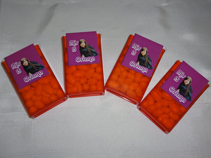 Pastillas Personalizadas 15 años