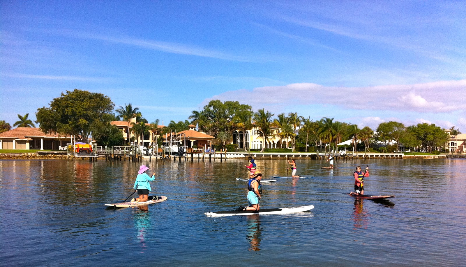Paddleboard Excursions Friends and family plan a day of paddle
