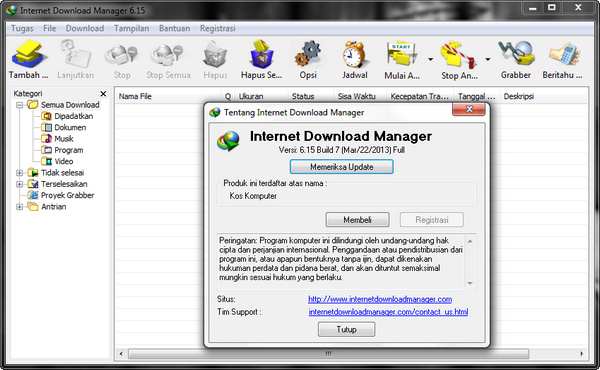 دانلود کرک IDM جدید برای Internet Download Manager 631