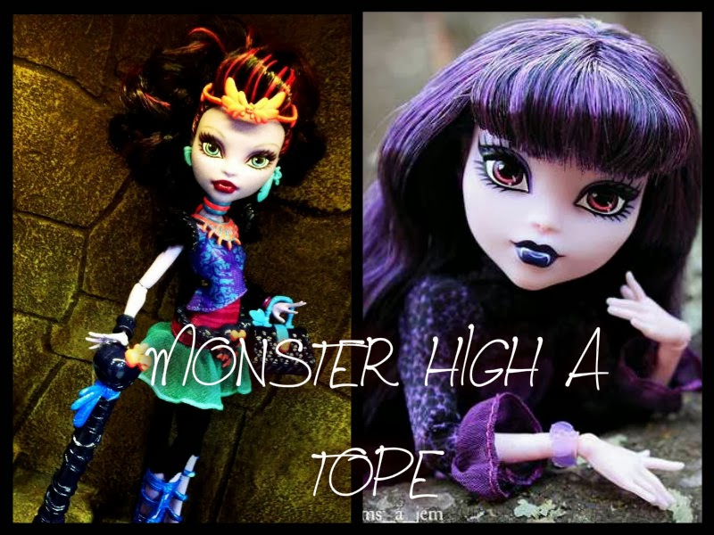 Monster High a tope
