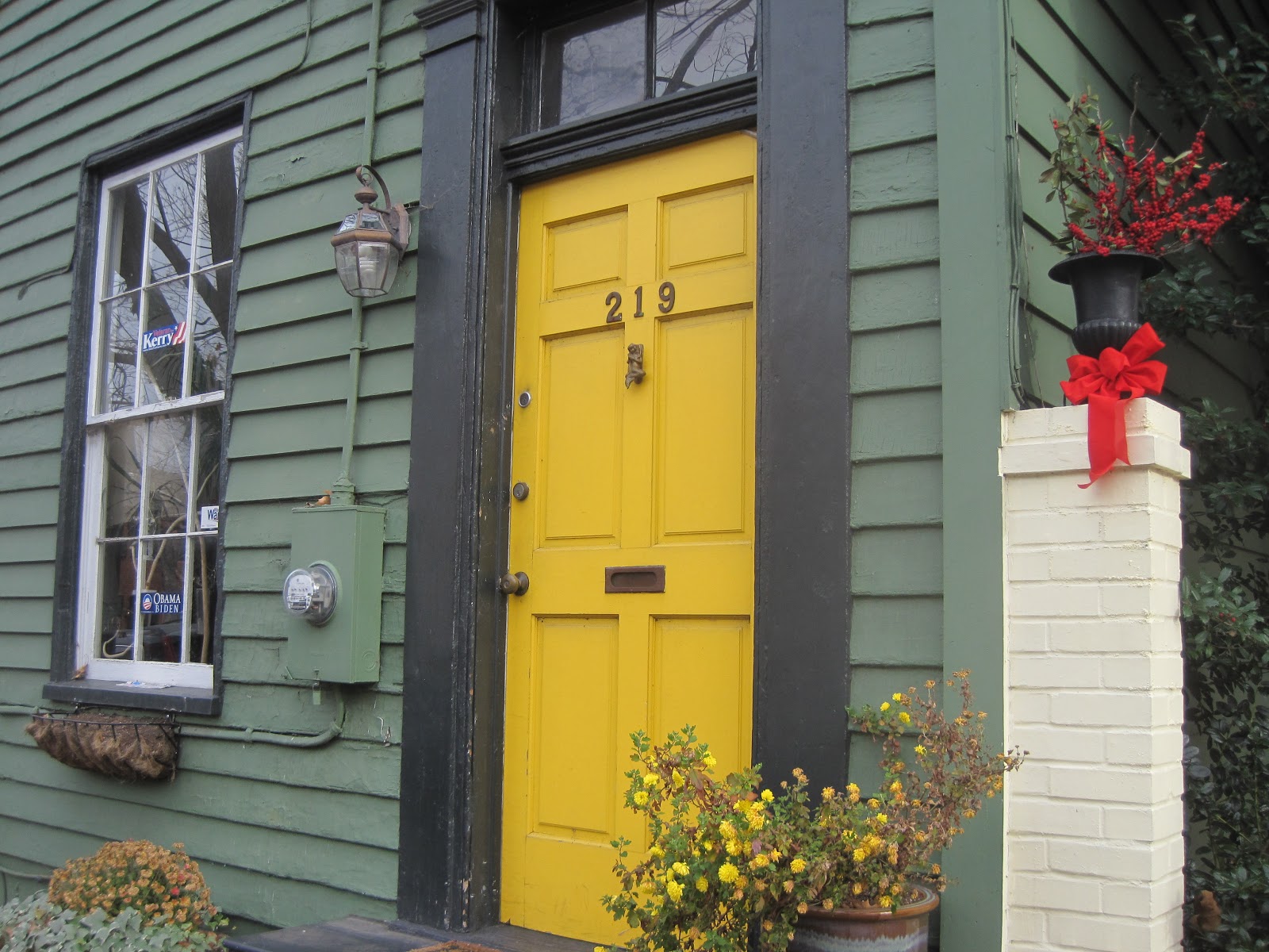 In And Out Of My Garden Christmas Doors And Windows Old