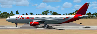 Textura Avianca A-330