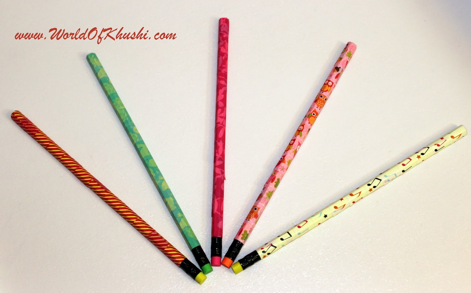 KhushiWorld DIY Pencils Back To School DIY