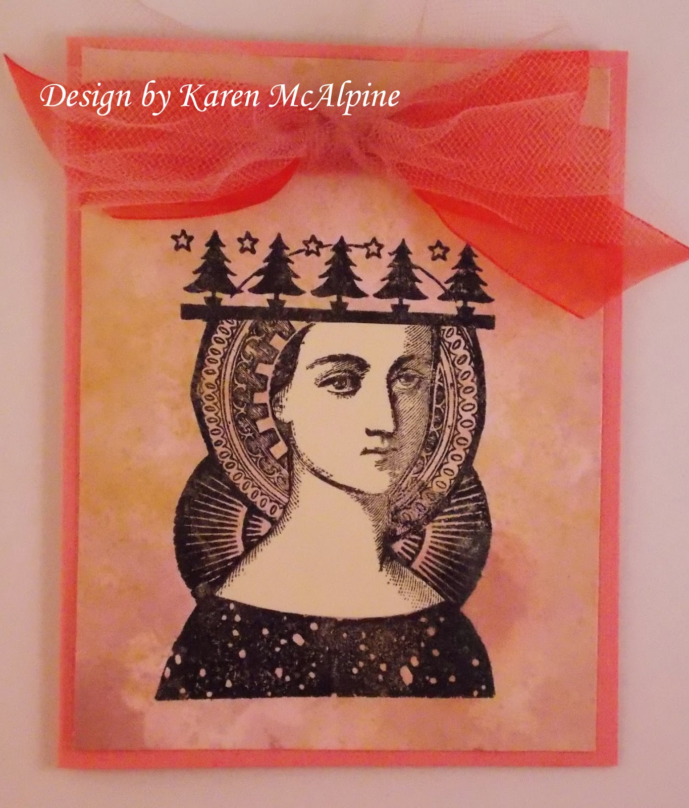 Dreaming and Creating Christmas Madonna With Paper Artsy