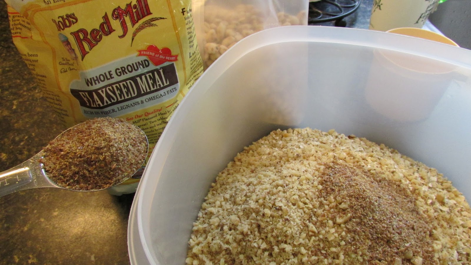 Add all of the dry ingredients...