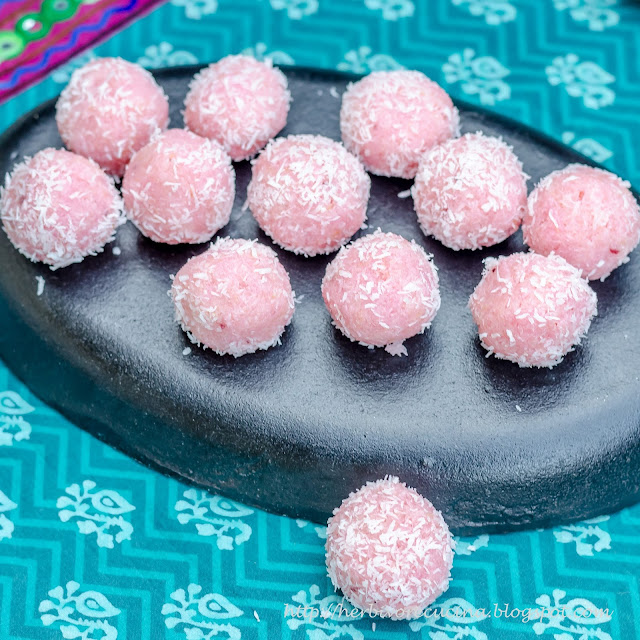 Herbivore Cucina Strawberry Coconut Balls