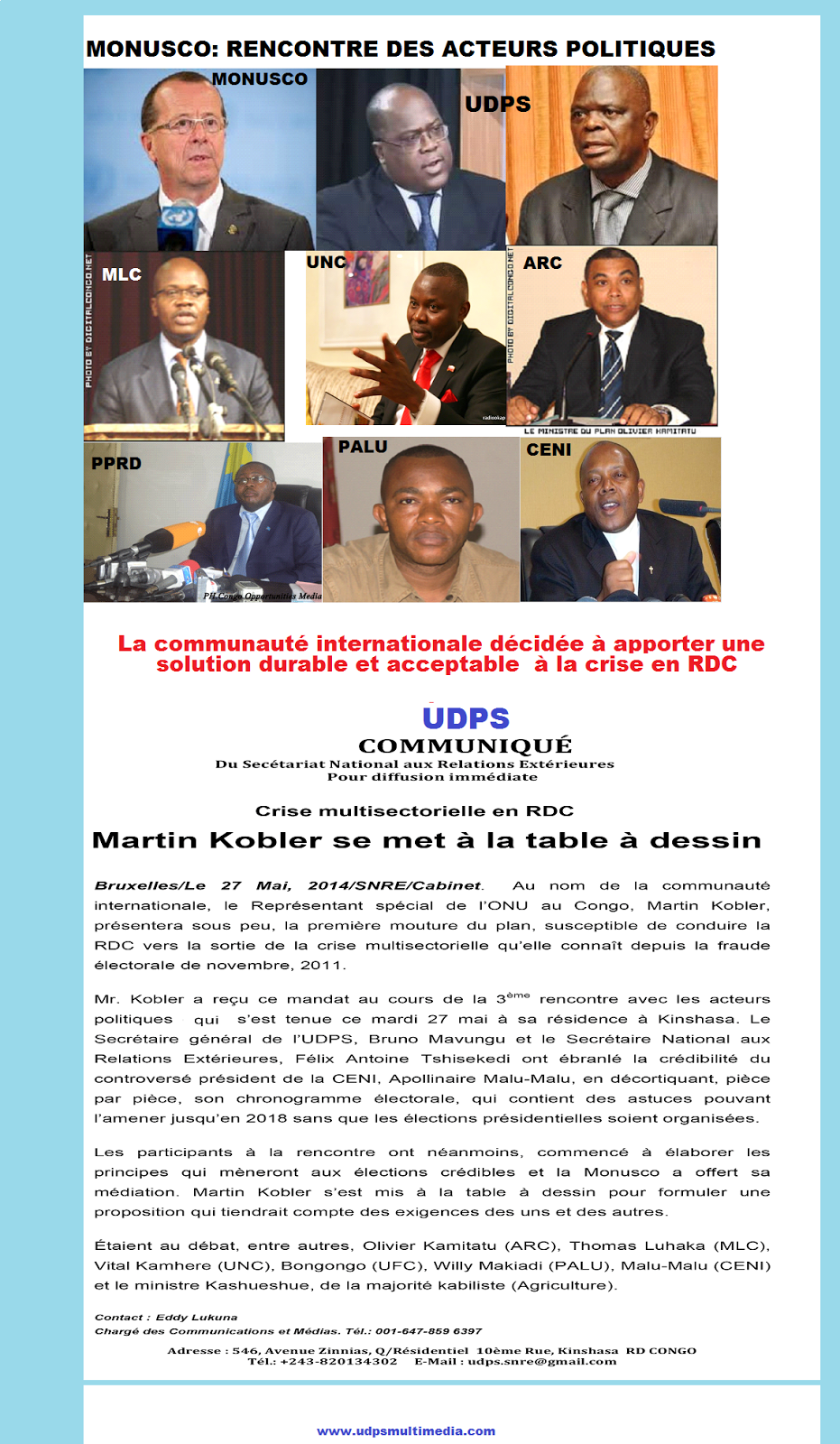 rencontre rdc