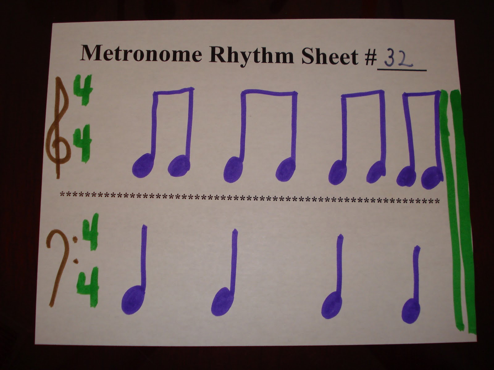 Making piano lessons fun and engaging! Developing Rhythm Sense