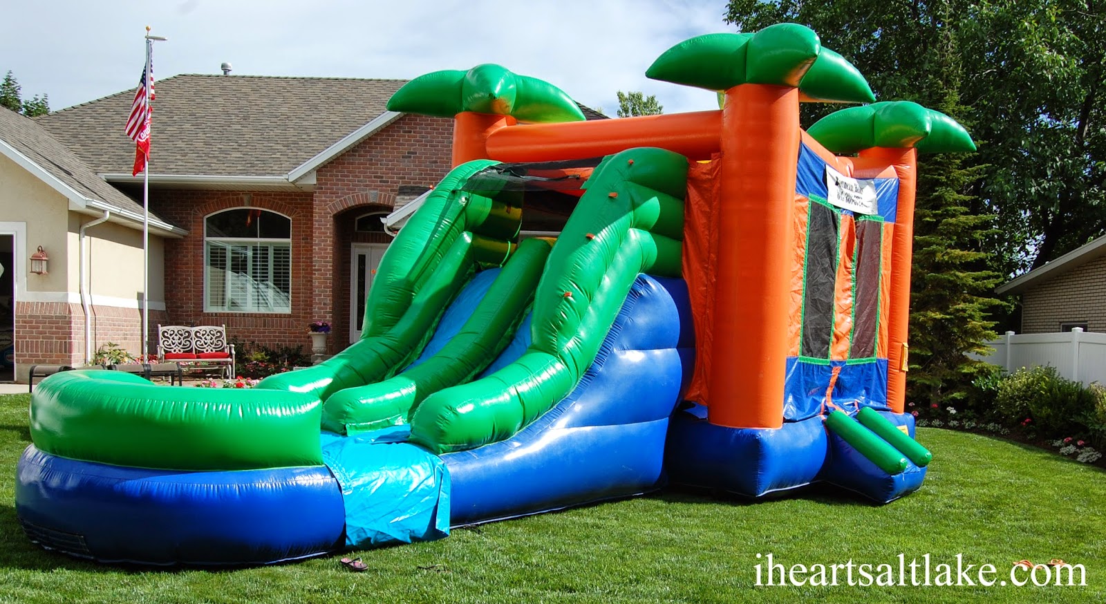 I Heart Salt Lake Bouncin Bins Party Rentals