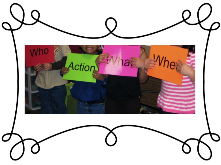 First Grade Fanatics adjectives, verbs, and nouns oh my!