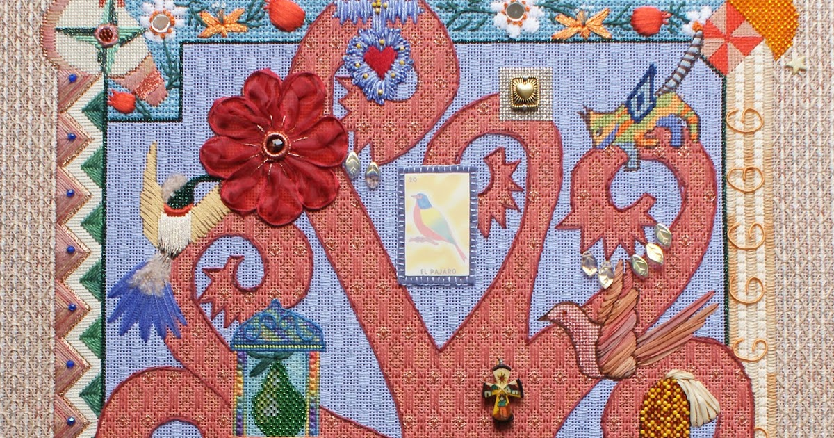 Sundance in Stitches Teaching Oaxaca at The Needle Works in Austin, TX