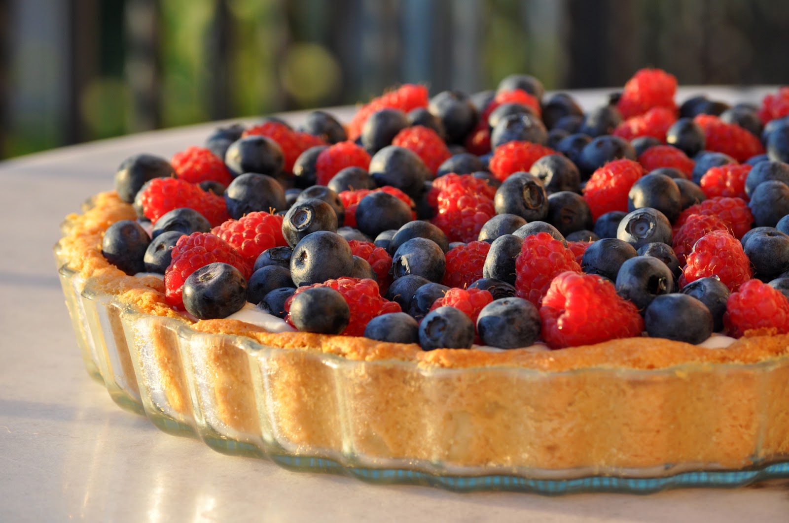 Блог Дарьи Миргород Тарт с кремом и ягодами