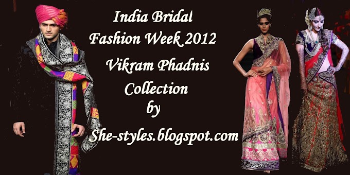Vikram Phadnis Bridal Collection IBFW 2012 | Aamby Valley Indian Bridal Fashion Week 2012