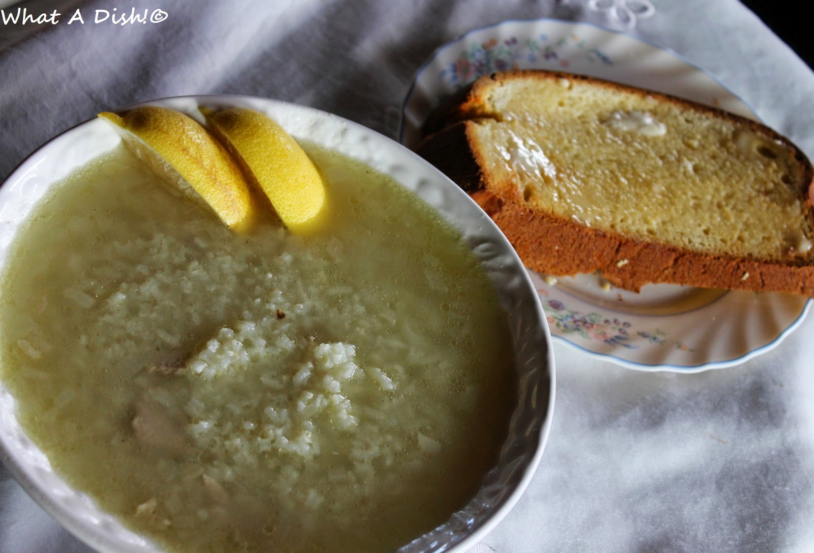 What A Dish! Canja de Galinha (Portuguese Chicken & Rice Soup)