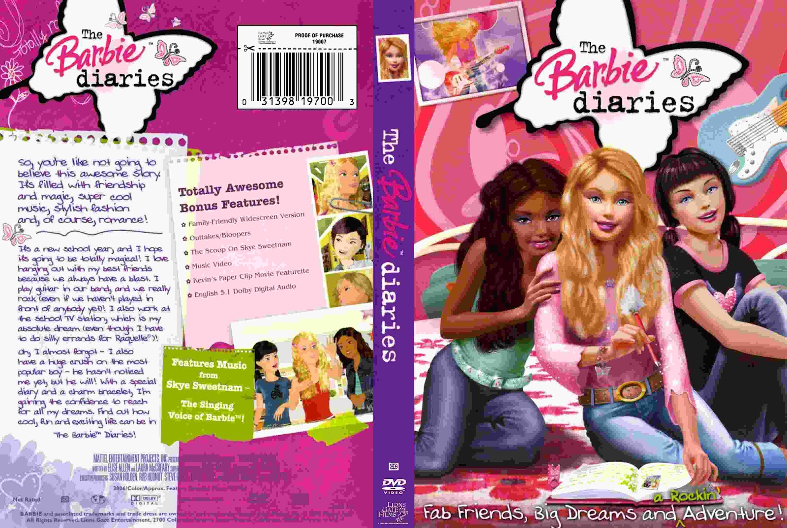 VIDEOCLIPS - ACTUALIZADO 04 / JULIO /2020: BARBIE EL DIARIO DE BARBIE