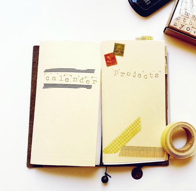 DIY Midori Traveler's Notebook inserts / Seaweed Kisses