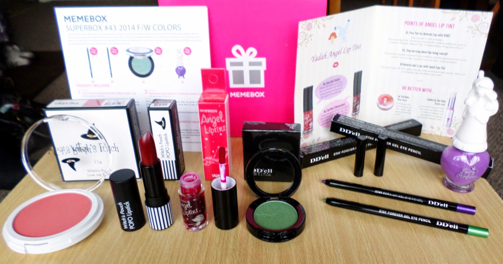 MEME Makeup Superbox #43 2014 FW Colors MEME Makeup Superbox #43 2014 FW Colors