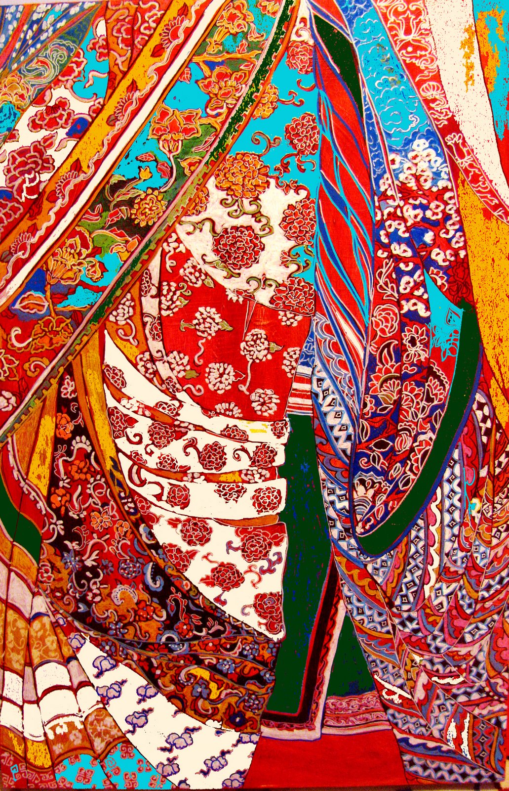 MUSINGART PAINTINGS, PHOTOS, THOUGHTS TEXTILE PAINTINGS